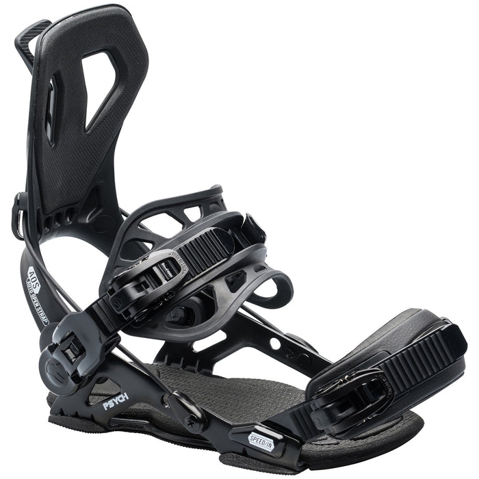 GNU Psych Snowboard Bindings Black