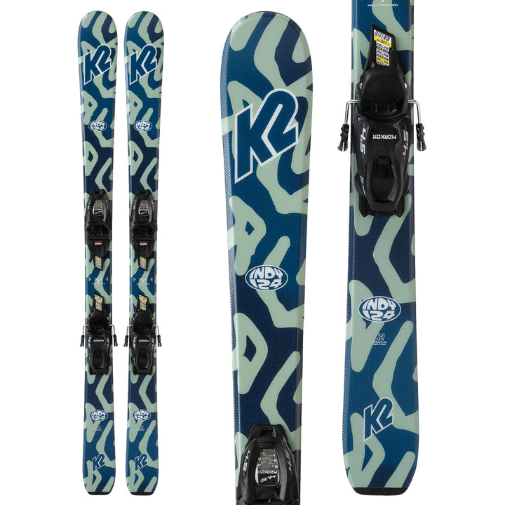 K2 Indy Skis + FDT 4.5 Bindings - Kids' 2027