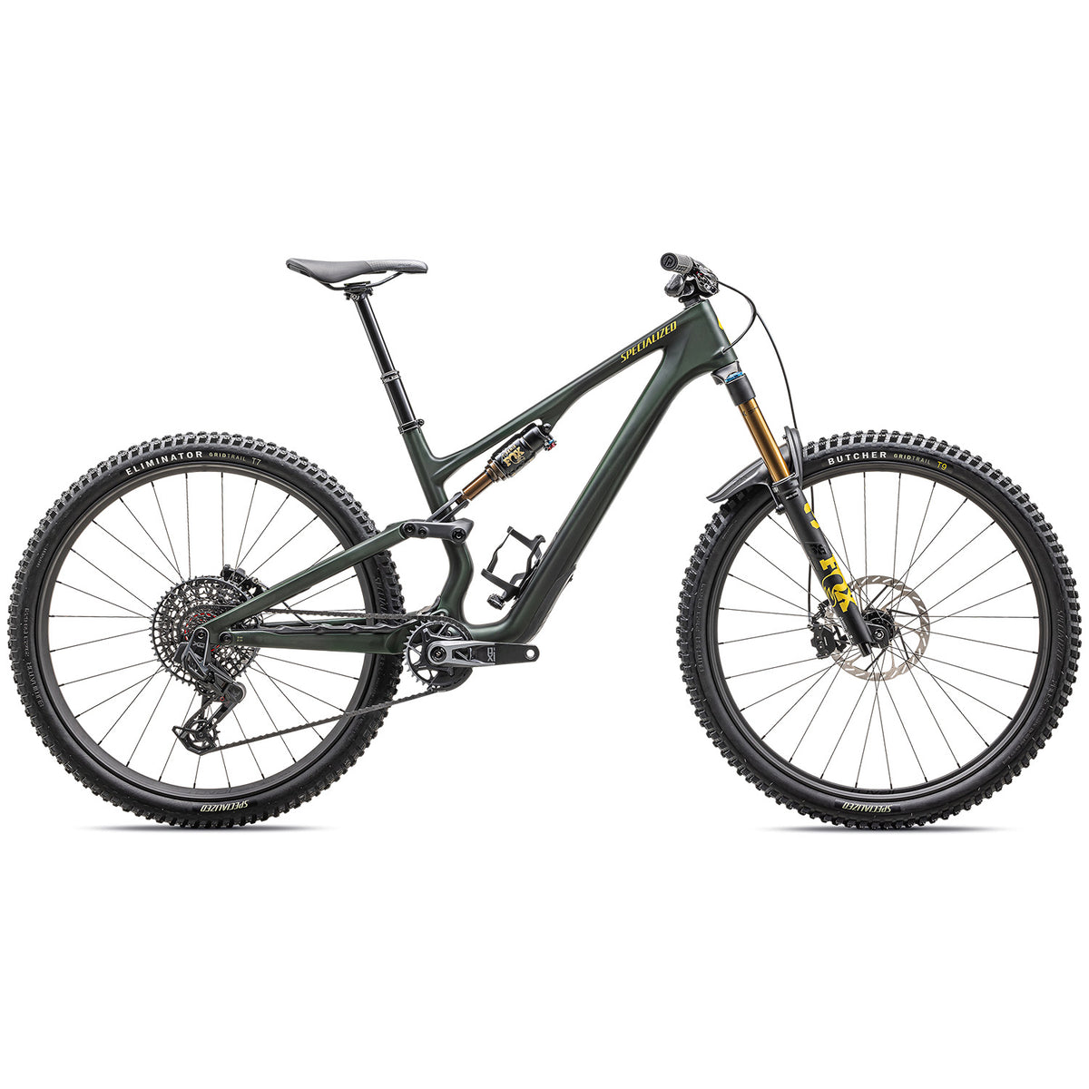 Specialized Stumpjumper 15 Pro Complete Mountain Bike 2025 Green Tint/Gunmetal/Metallic Sulphur