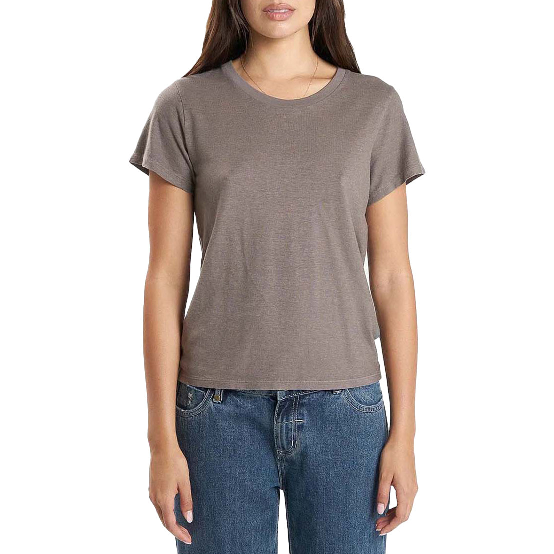 Thrills Hemp Everyday T-Shirt - Women's Light Canteen