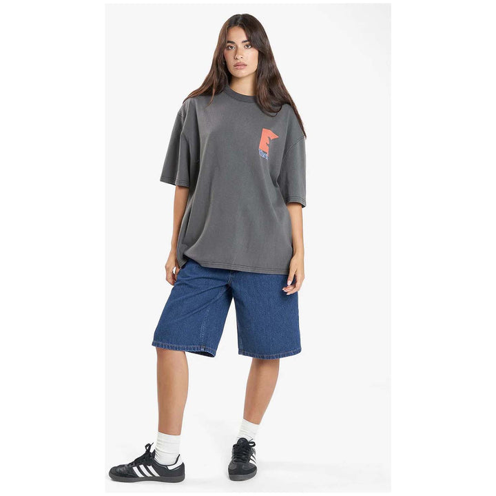 Thrills United Front Oversized T-Shirt - Women's Merch Black