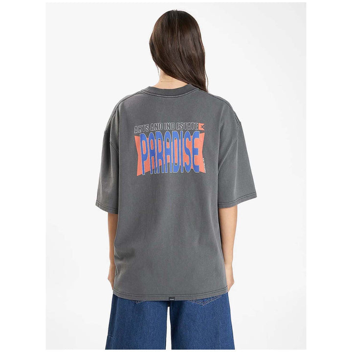 Thrills United Front Oversized T-Shirt - Women's Merch Black