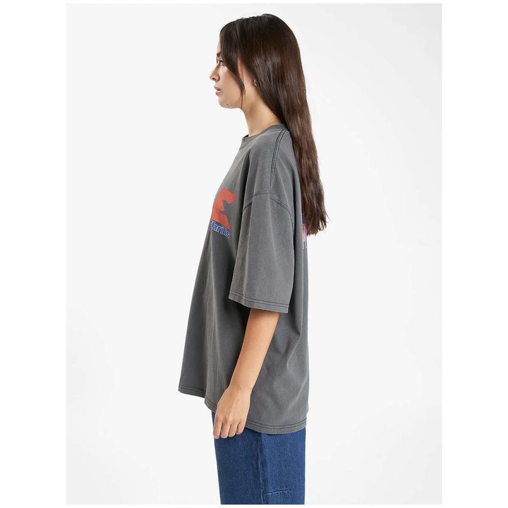 Thrills United Front Oversized T-Shirt - Women's Merch Black