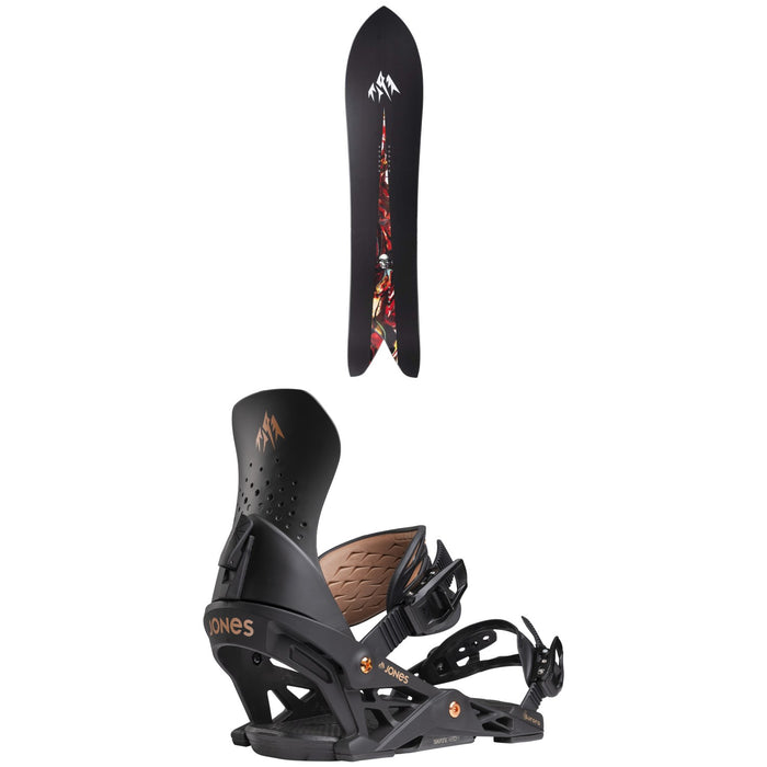 Jones Storm Chaser Snowboard + Aurora Snowboard Bindings - Women's 2025