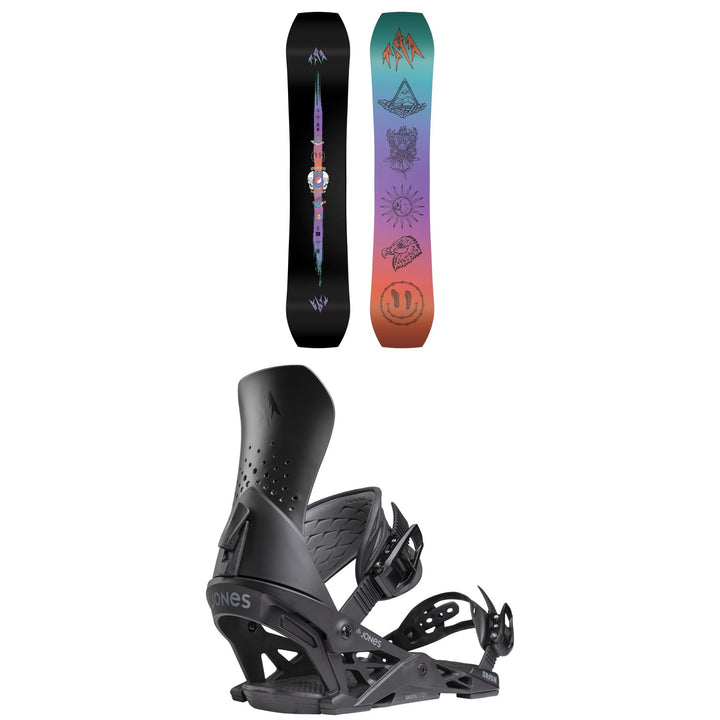 Jones Tweaker Pro Snowboard + Orion Snowboard Bindings 2025