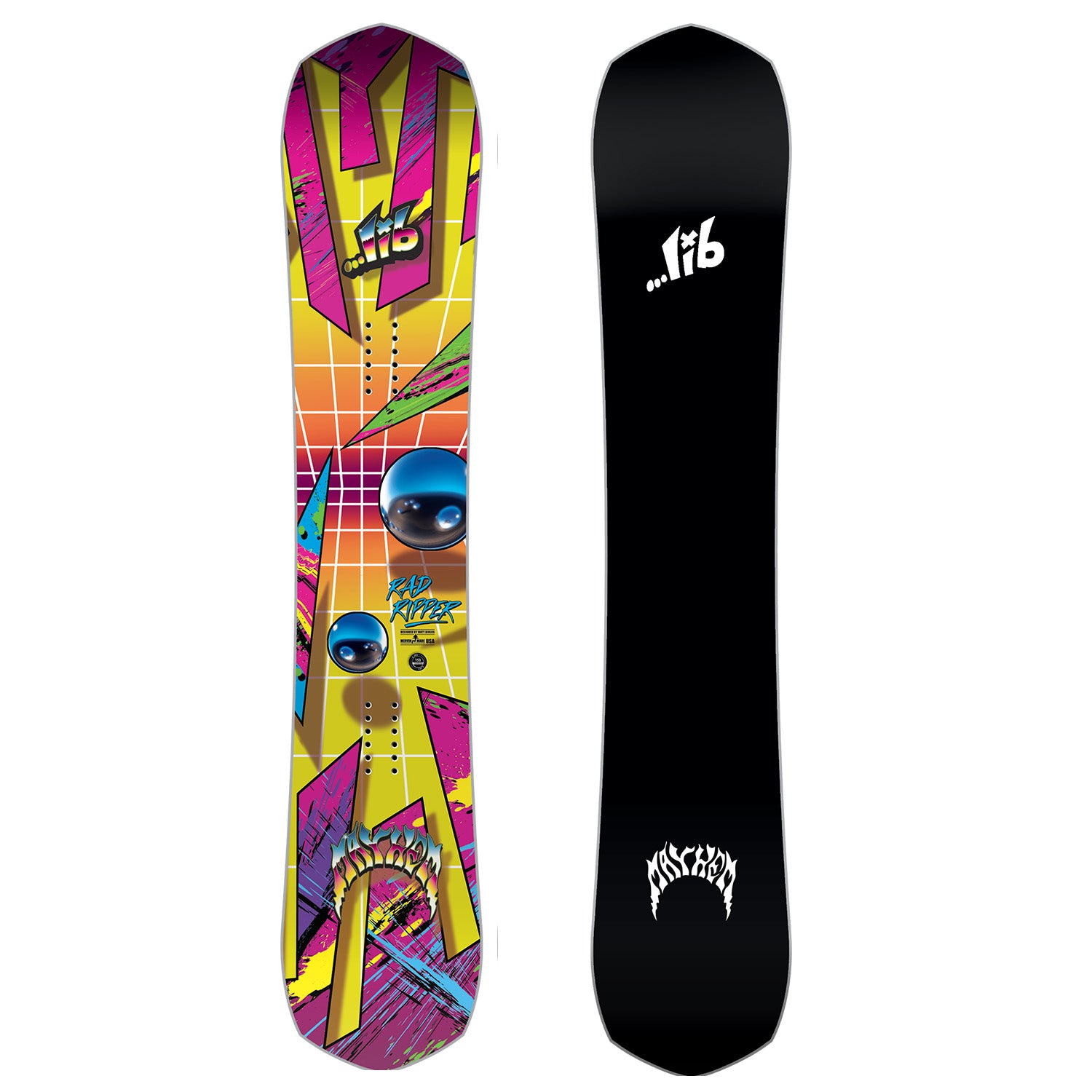 Lib Tech Mayhem Rad Ripper C3 Snowboard 2025 – evo