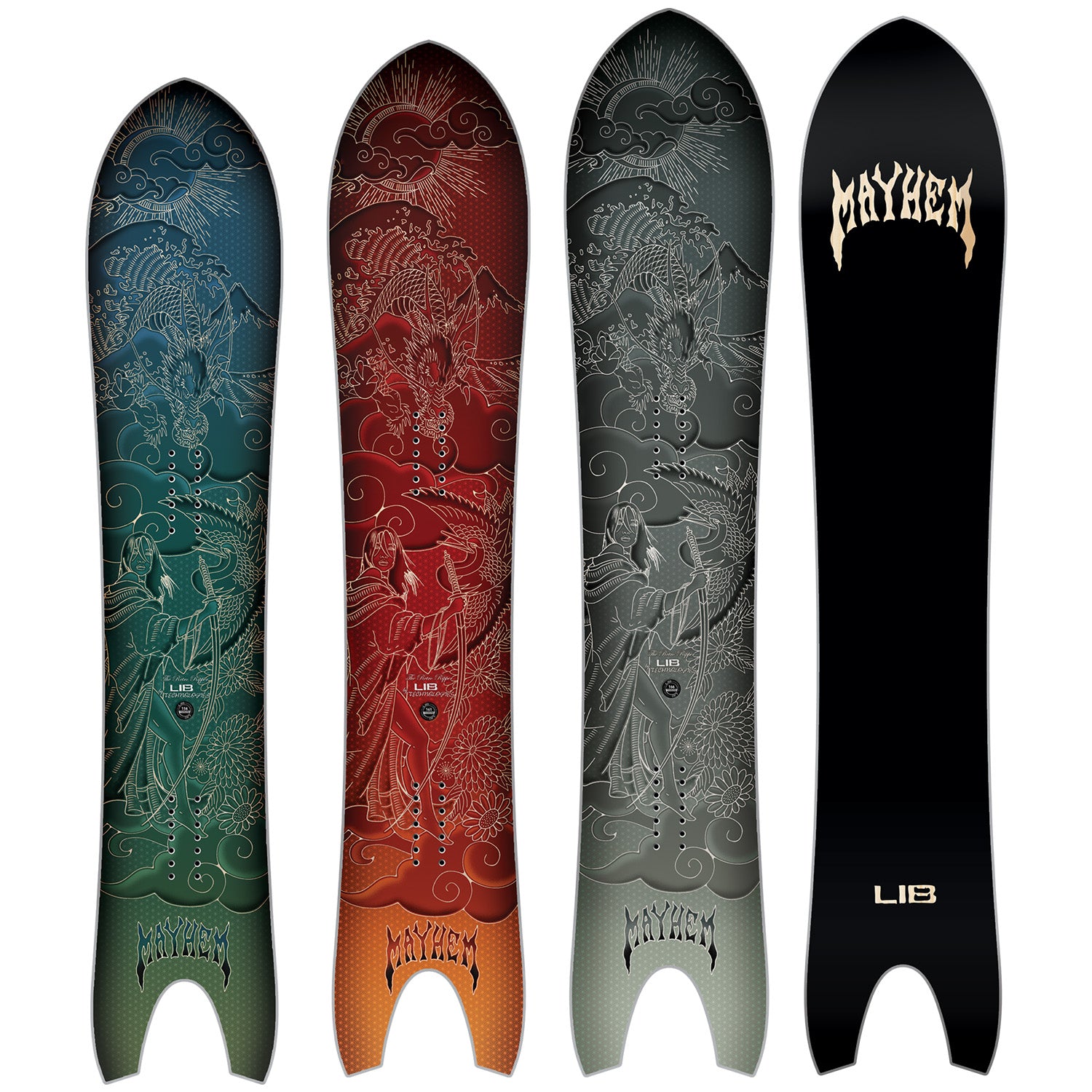 Lib Tech Mayhem Retro Ripper C3 Snowboard 2025 – evo