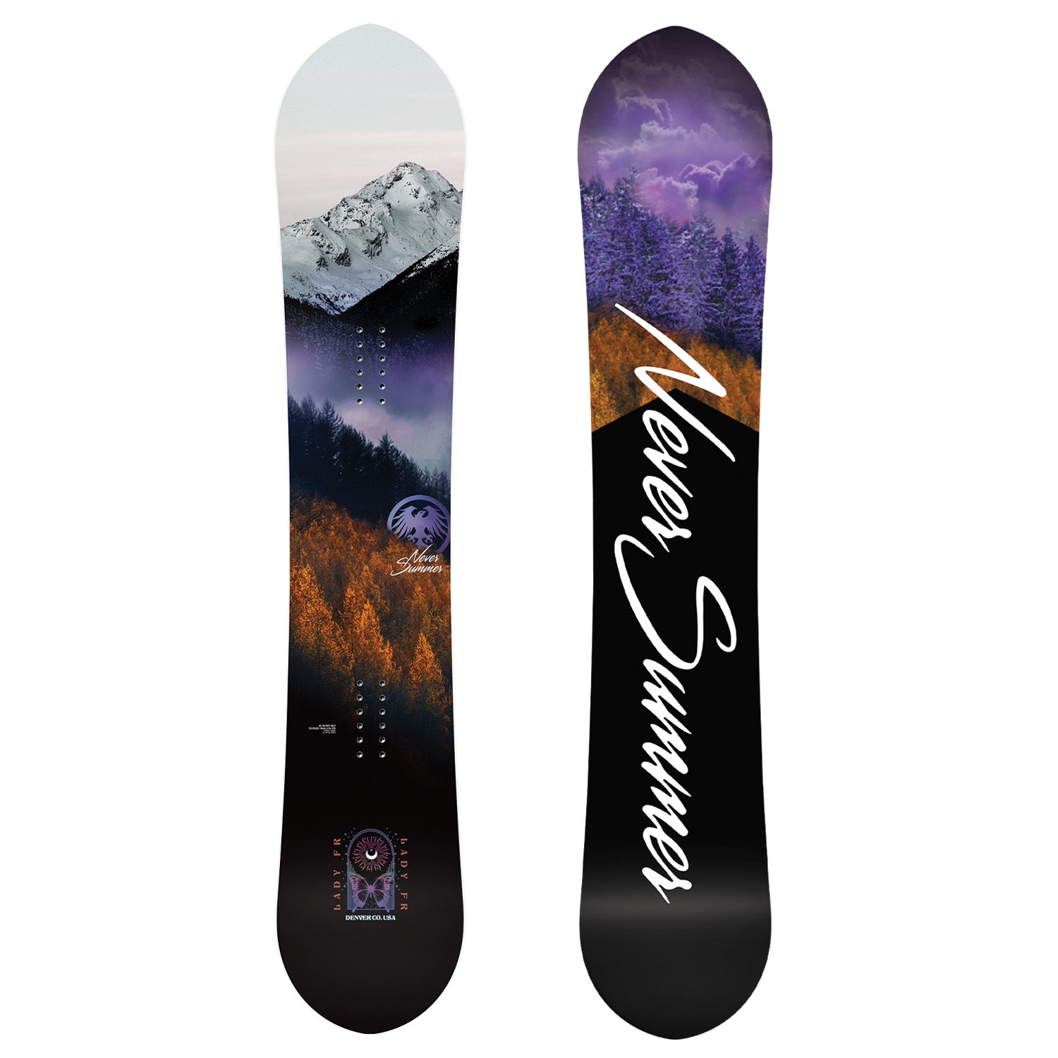 Never Summer Lady FR Snowboard - Women's 2025 – evo