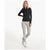 Vuori Halo Essential Half Zip - Women's Black Heather
