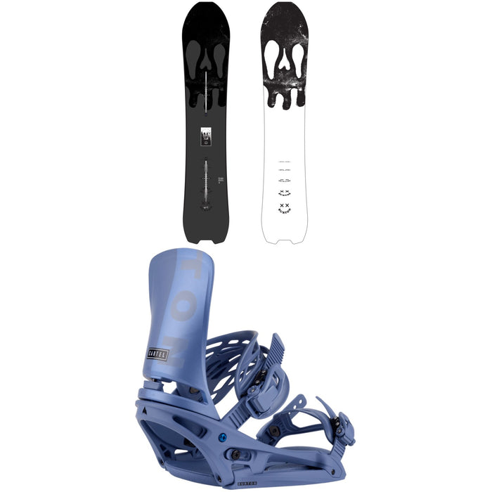 Burton Skeleton Key Snowboard + Cartel EST Snowboard Bindings
