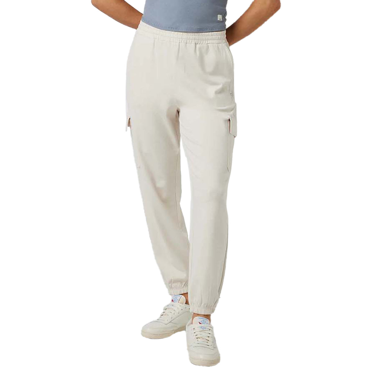 Vuori Boyfriend Cargo Joggers - Women's Milkweed Heather