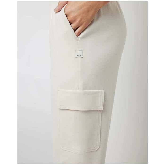 Vuori Boyfriend Cargo Joggers - Women's Milkweed Heather