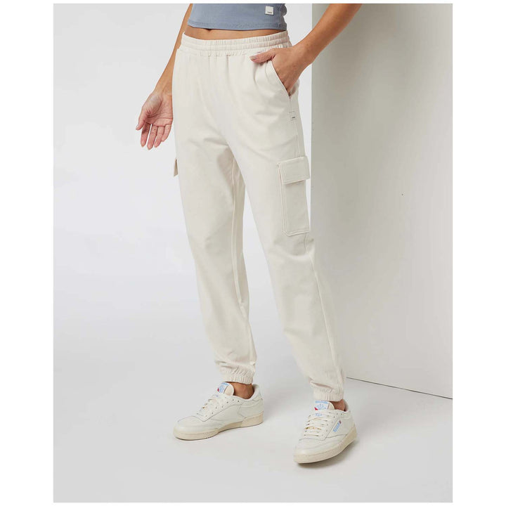 Vuori Boyfriend Cargo Joggers - Women's Milkweed Heather