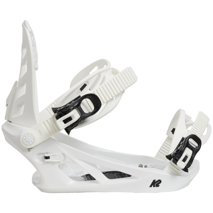 K2 You+H Snowboard Bindings - Kids' Grey
