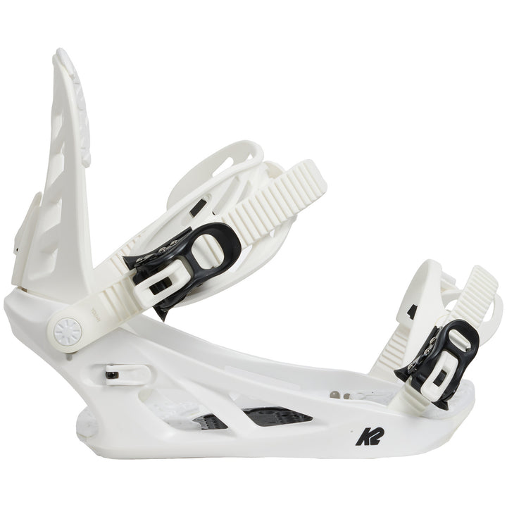 K2 You+H Snowboard Bindings - Kids' Grey