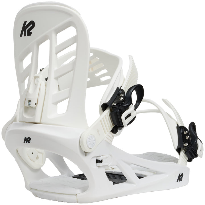 K2 You+H Snowboard Bindings - Kids' Grey