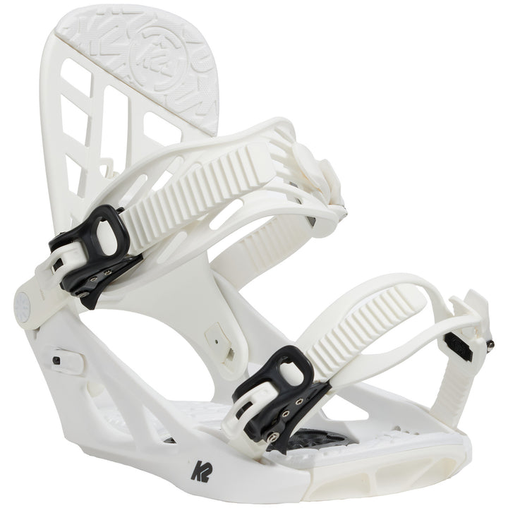 K2 You+H Snowboard Bindings - Kids' Grey