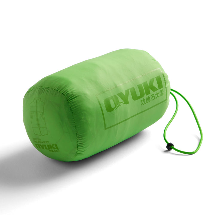 Oyuki Toya Down Insulator Vest - Unisex Highlighter Green