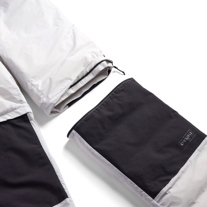 Oyuki Toya Down Insulator Zip-Off Pants - Unisex Chalk/Black