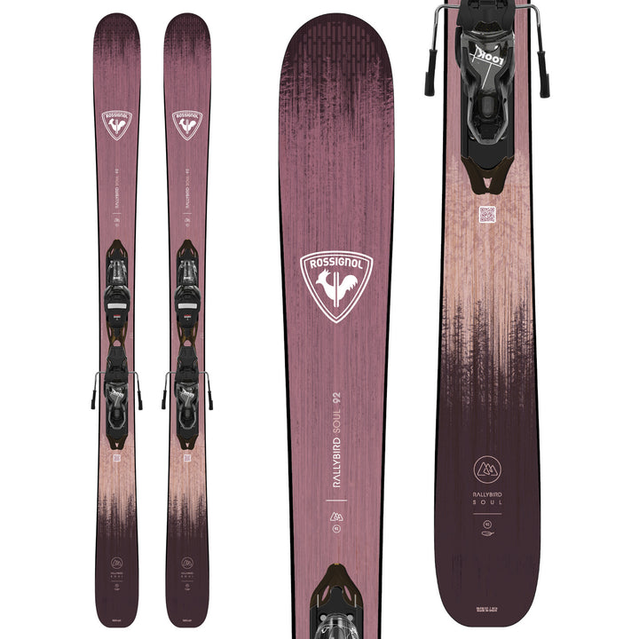 Rossignol Rallybird Soul 92 Skis + Xpress 11 Bindings - Women's 2026