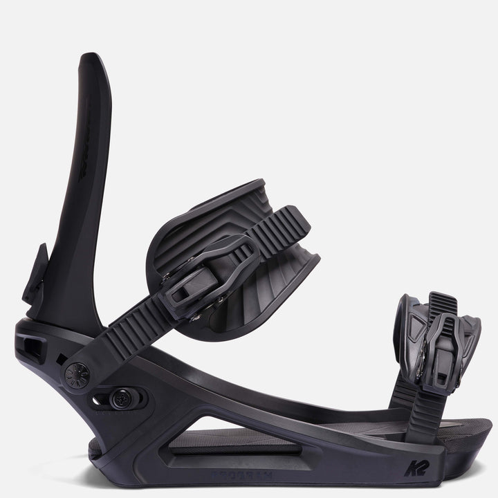 K2 Program Snowboard Bindings 2025 Black