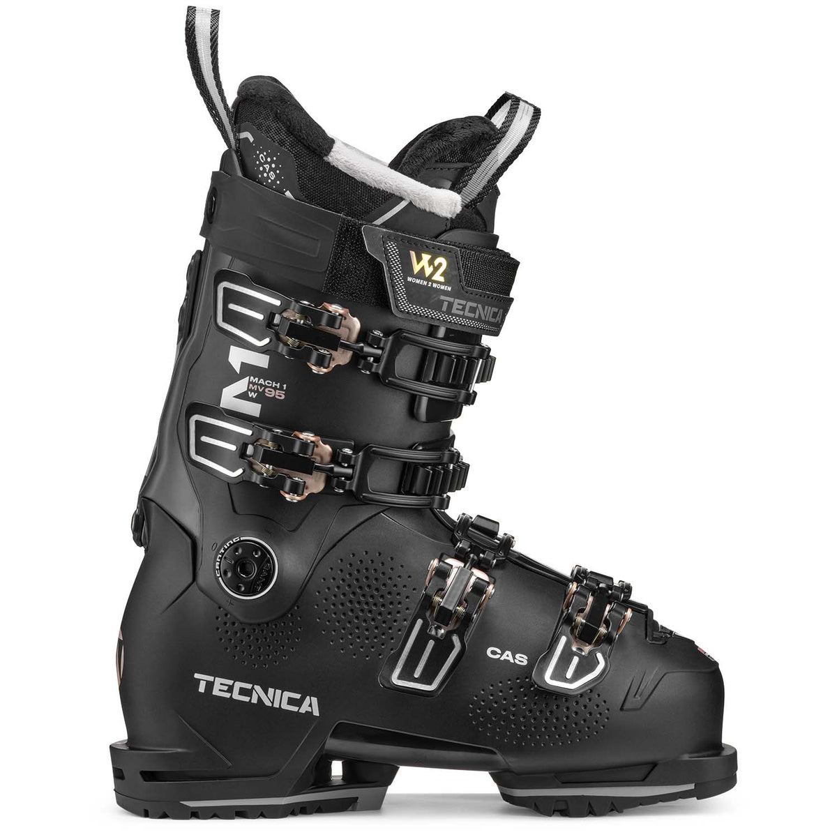 Tecnica Mach1 MV 95 W Ski Boots - Women's 2026 Black