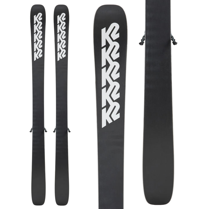 K2 Reckoner 92 Skis + Squire 10 D Quickclik Free Bindings 2025