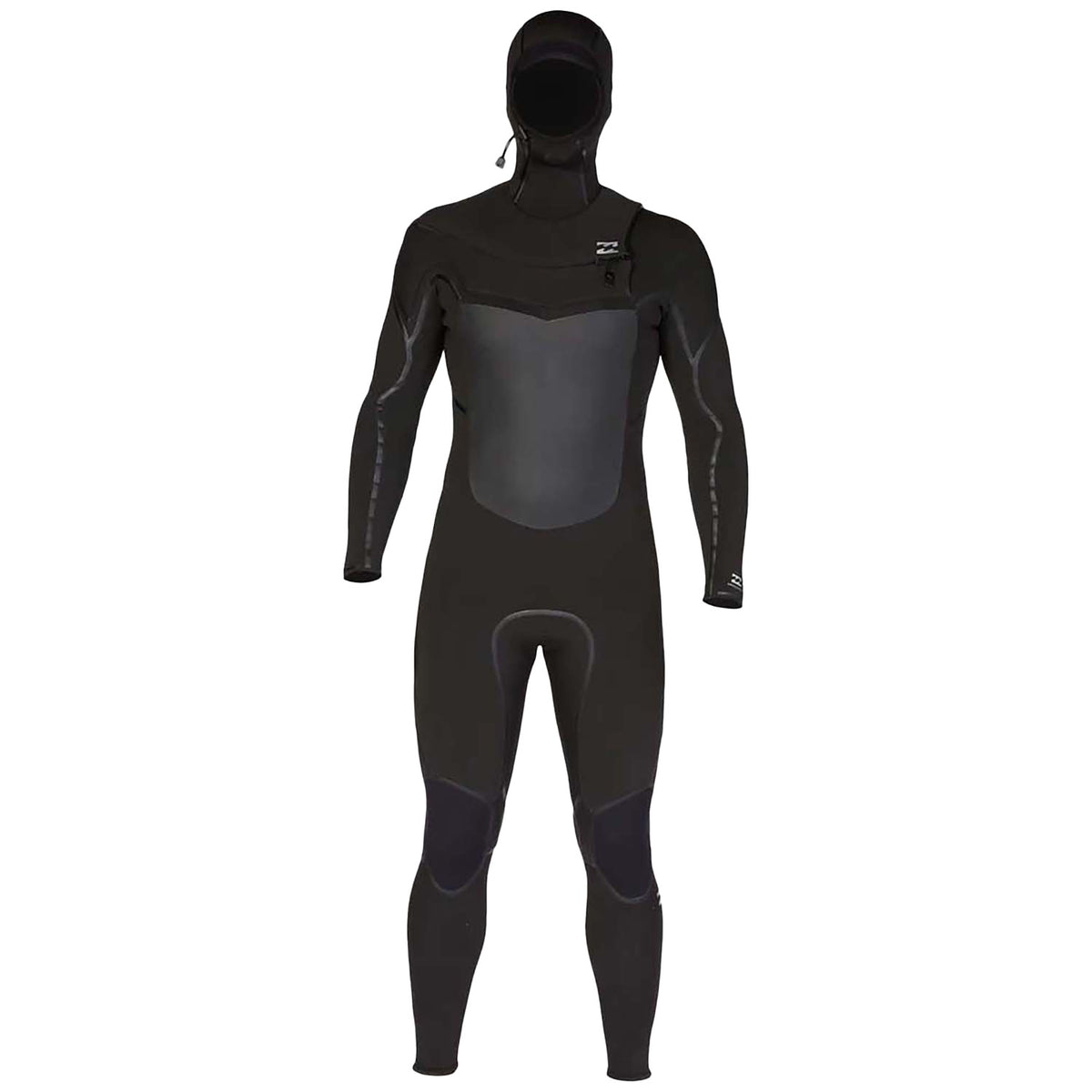 Billabong 5/4 Absolute Plus Chest Zip Hooded Wetsuit Black