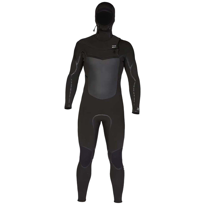 Billabong 5/4 Absolute Plus Chest Zip Hooded Wetsuit Black