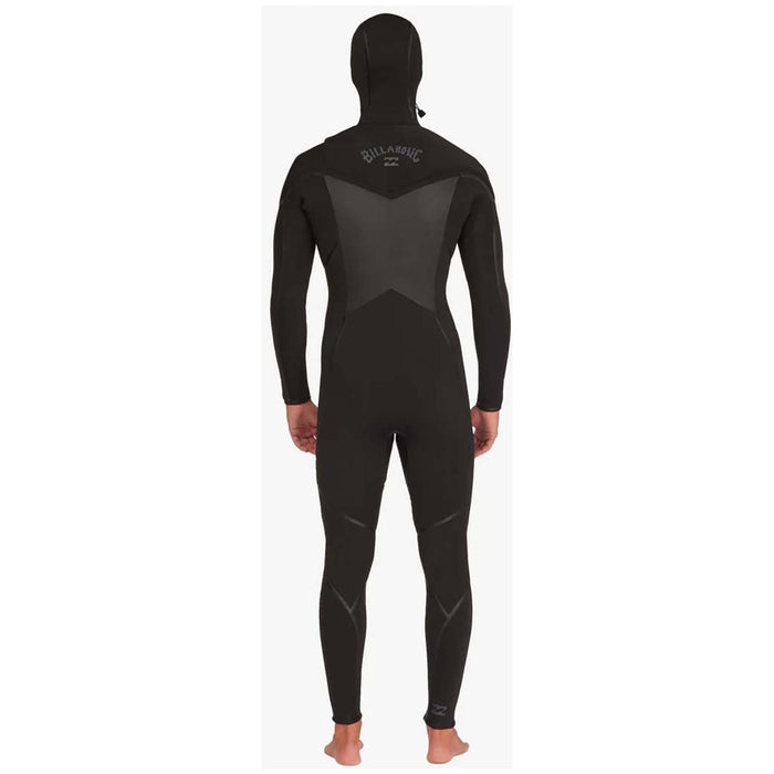 Billabong 5/4 Absolute Plus Chest Zip Hooded Wetsuit Black
