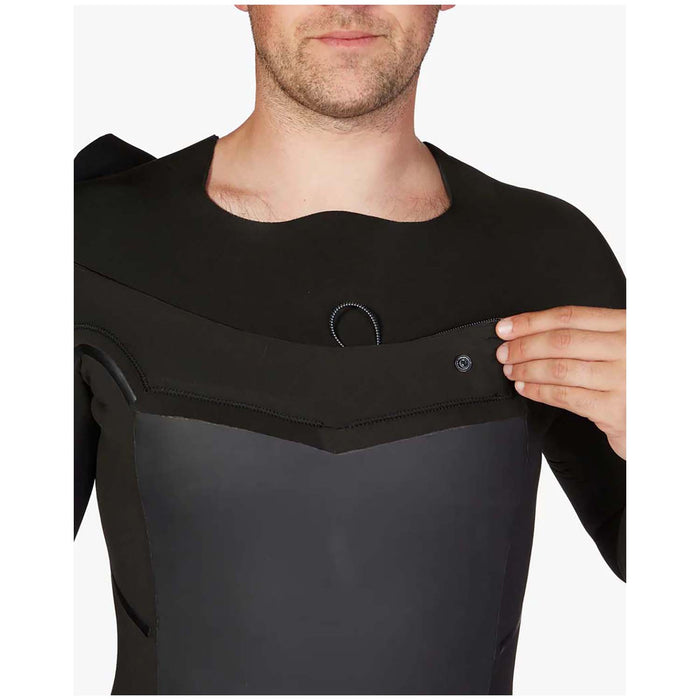Billabong 5/4 Absolute Plus Chest Zip Hooded Wetsuit Black
