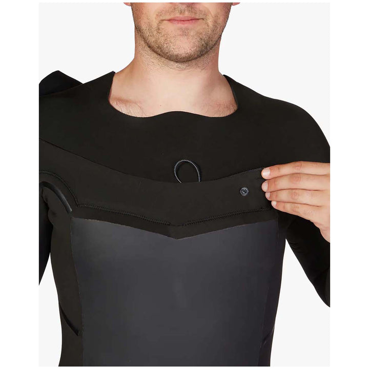 Billabong 5/4 Absolute Plus Chest Zip Hooded Wetsuit Black