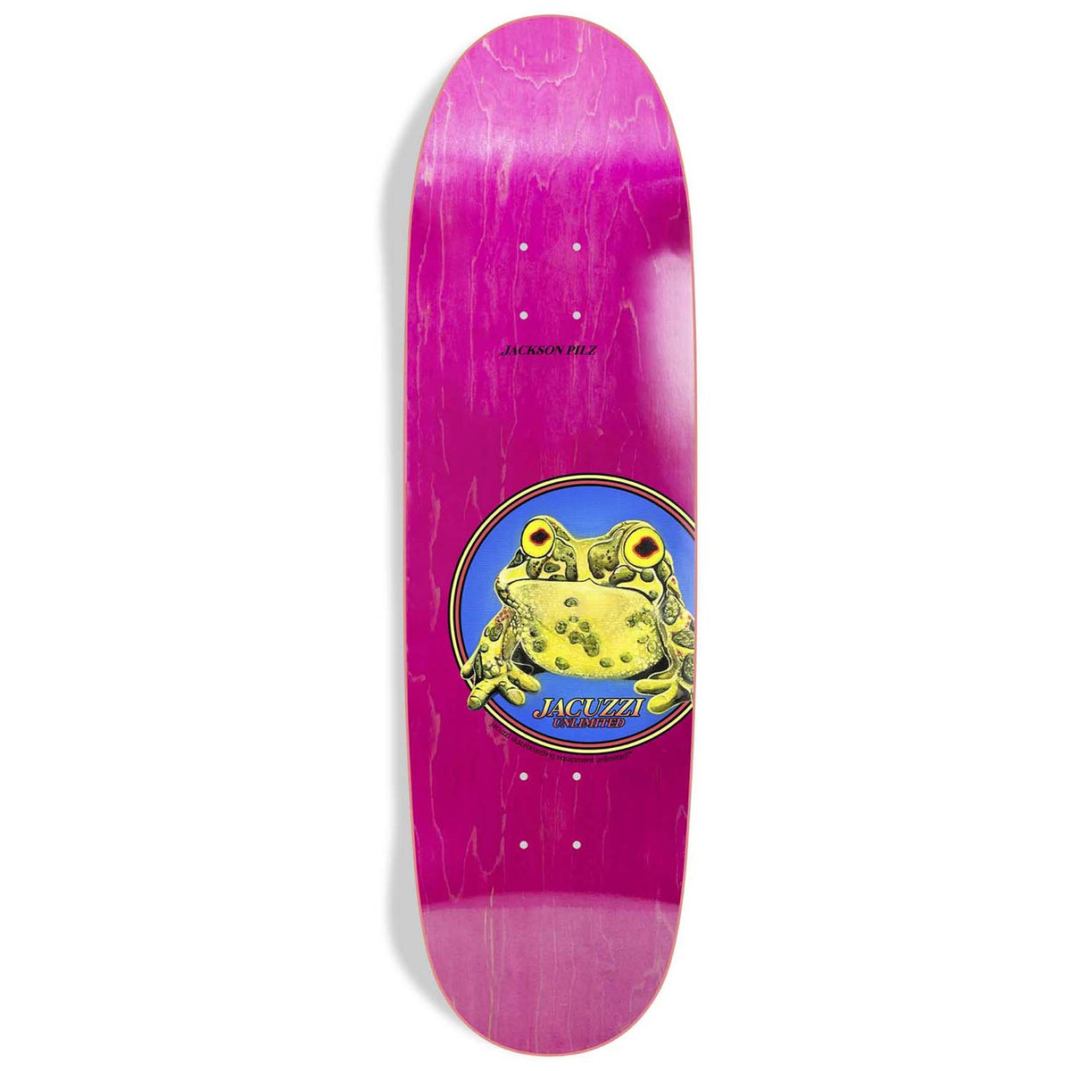 Jacuzzi Unlimited Jackson Pilz Toadadelic Shaped 9.125 Skateboard Deck