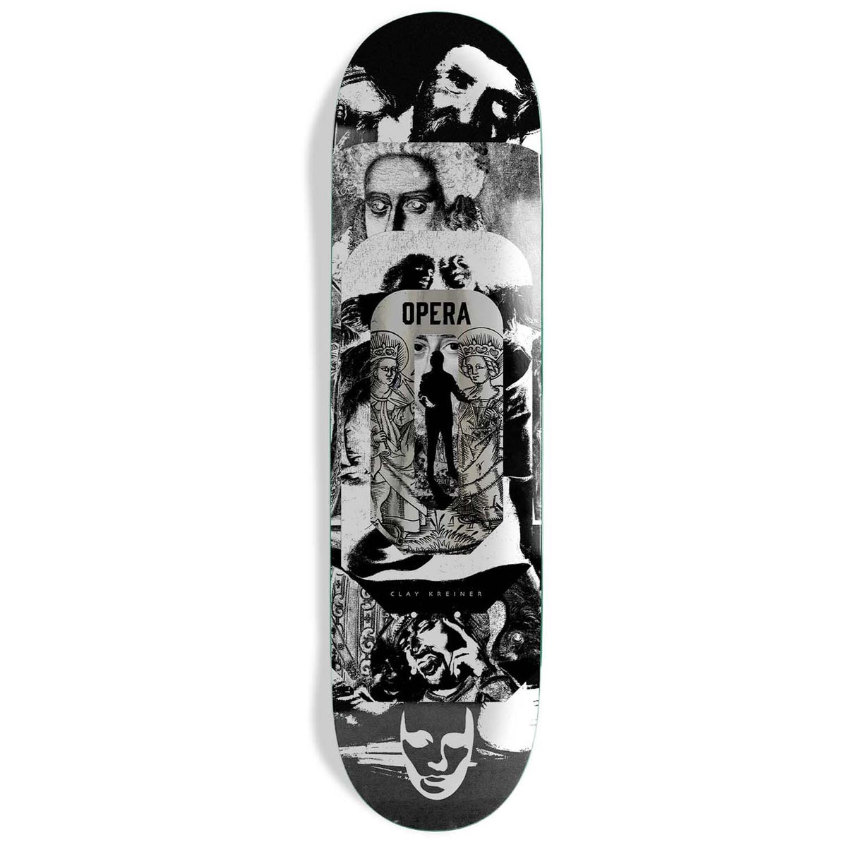 Opera Clay Kreiner Stacked 8.5 Skateboard Deck