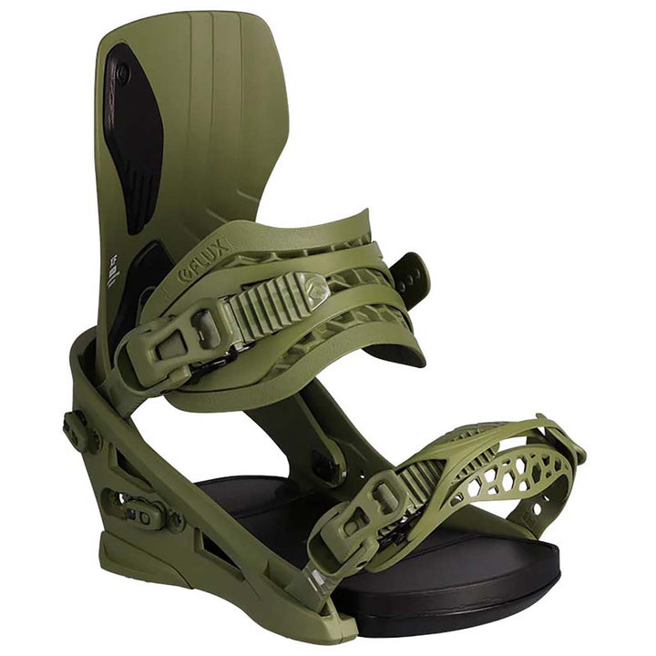 Flux XF Snowboard Bindings Olive