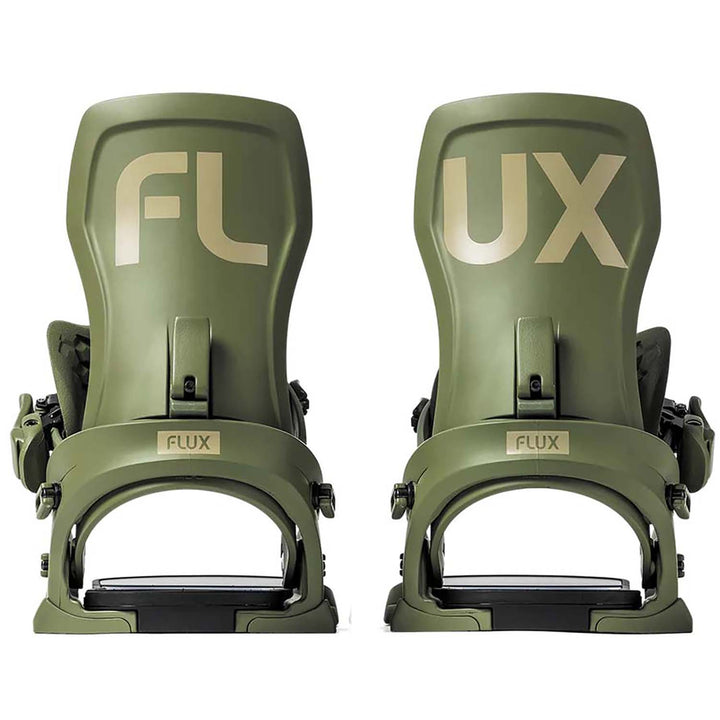 Flux XF Snowboard Bindings Olive