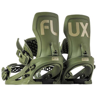 Flux XF Snowboard Bindings Olive::Olive