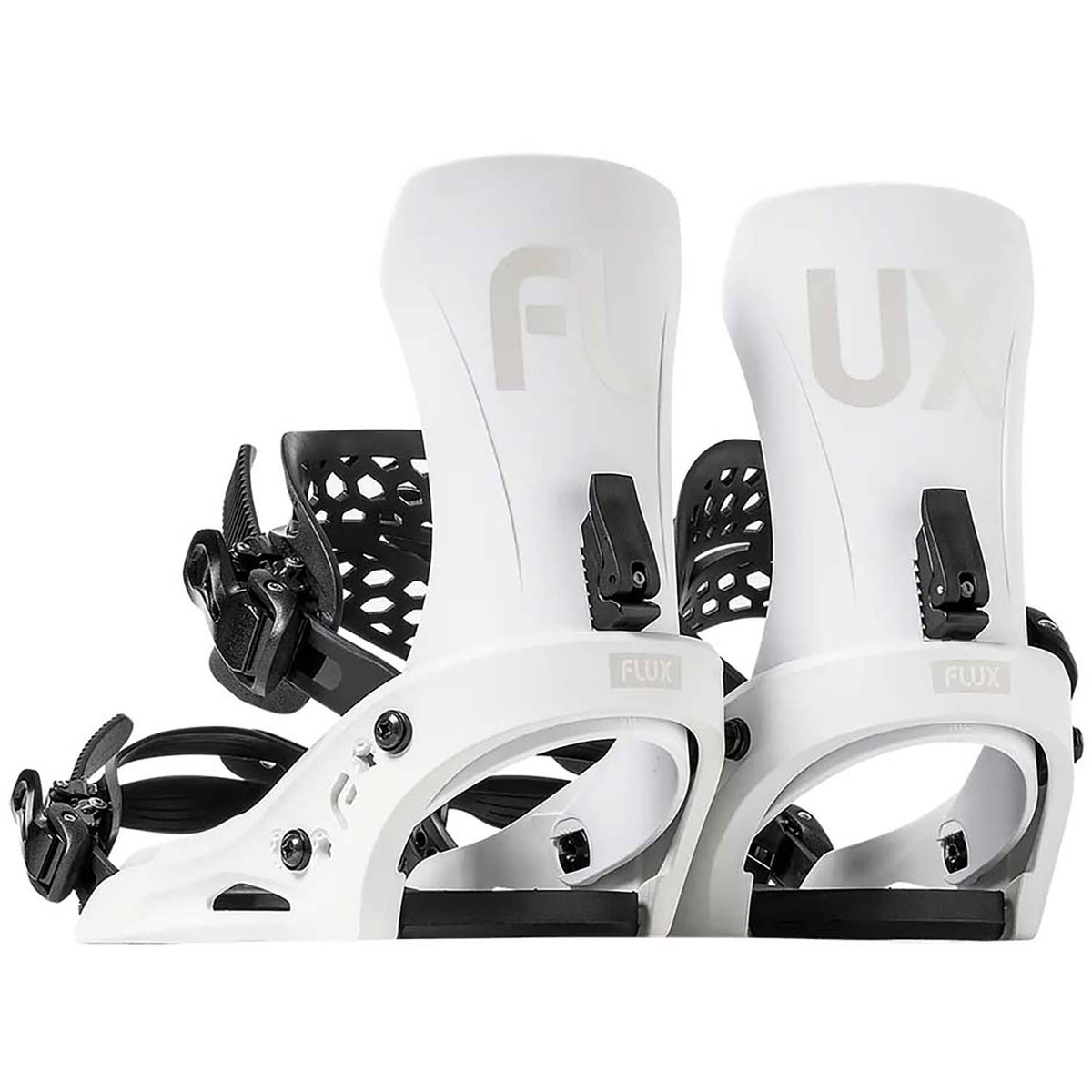 Flux EM Snowboard Bindings White