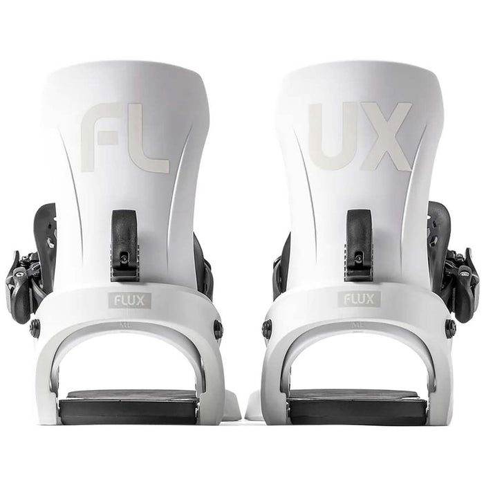 Flux EM Snowboard Bindings White