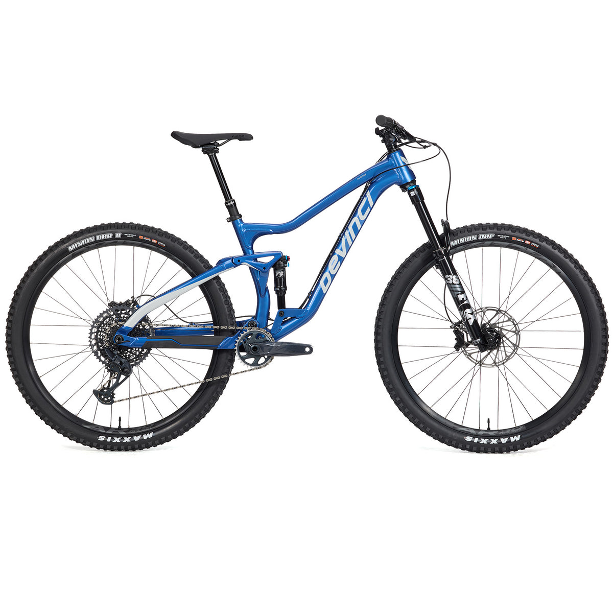 Devinci Django A 29 GX 12s Fox 36 Complete Mountain Bike 2024 Portal Blue