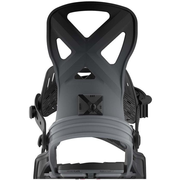 Bent Metal Anvil Snowboard Bindings Black/Grey