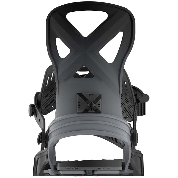Bent Metal Anvil Snowboard Bindings Black/Grey