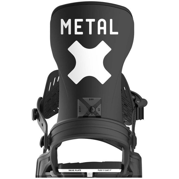 Bent Metal Axtion Snowboard Bindings Black