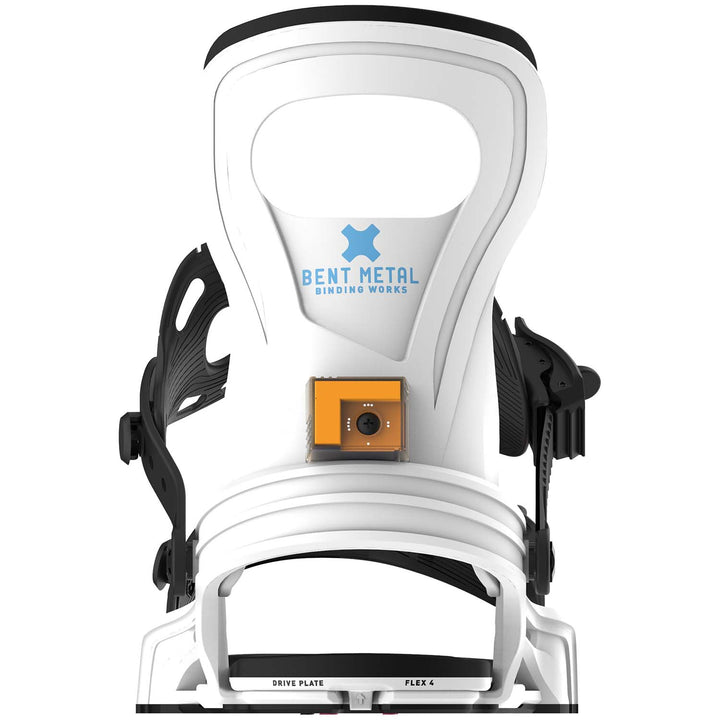 Bent Metal Beam Snowboard Bindings - Women's 2025 White