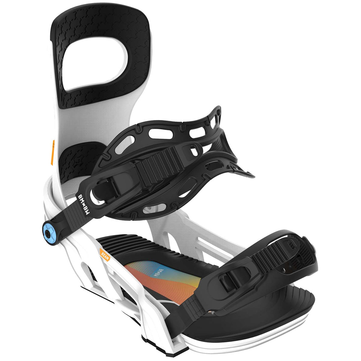 Bent Metal Beam Snowboard Bindings - Women's 2025 White