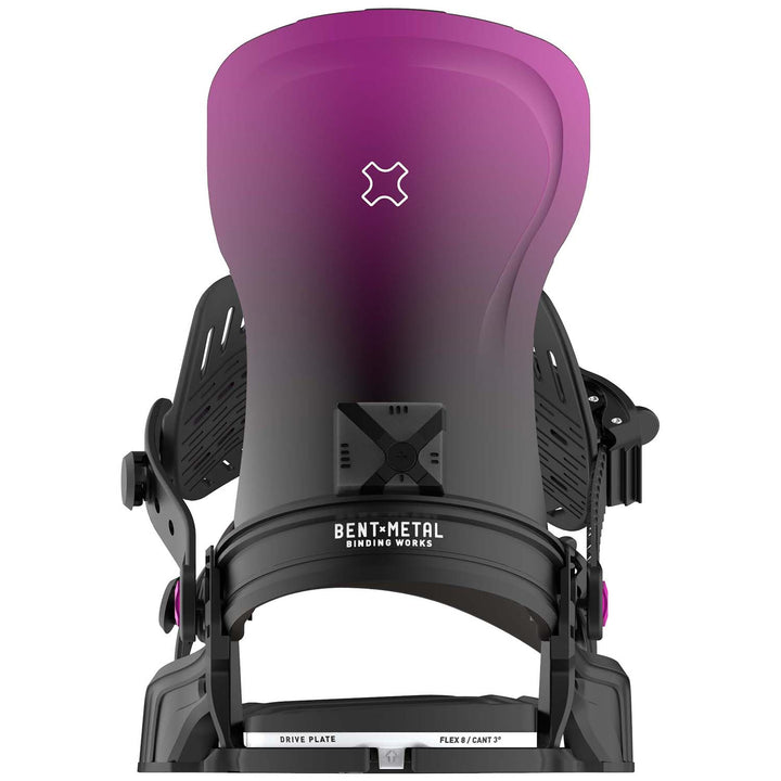 Bent Metal Forte Snowboard Bindings - Women's 2025 Black