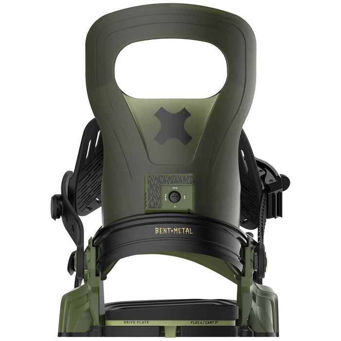 Bent Metal Logic Snowboard Bindings 2025 Green