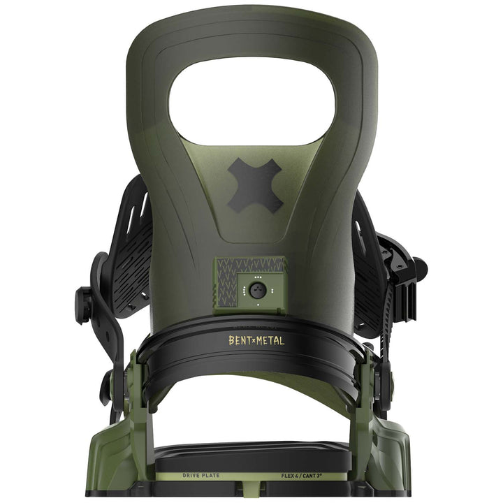 Bent Metal Logic Snowboard Bindings 2025 Green