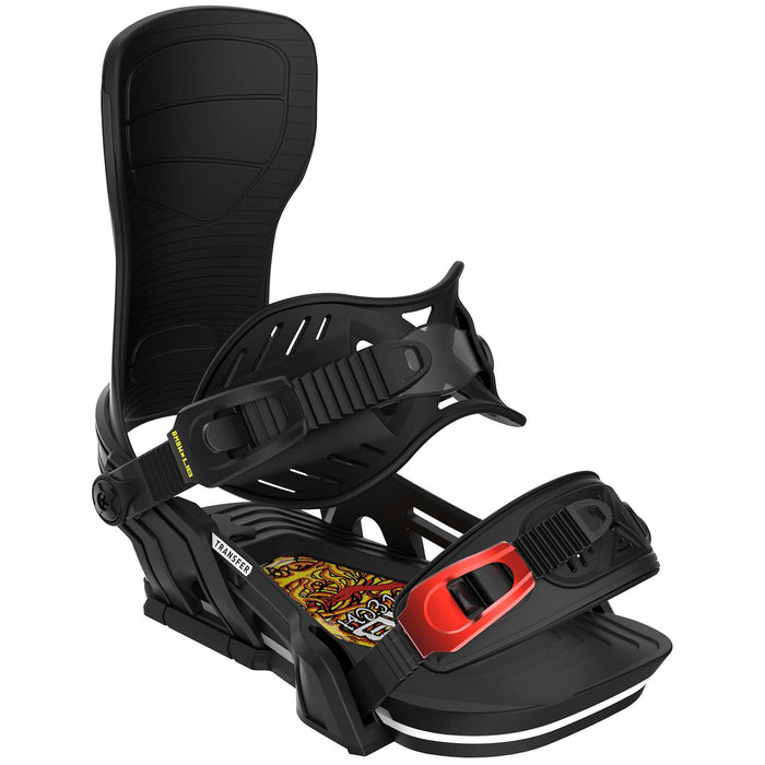 Bent Metal Transfer Snowboard Bindings 2025 Black/Yellow