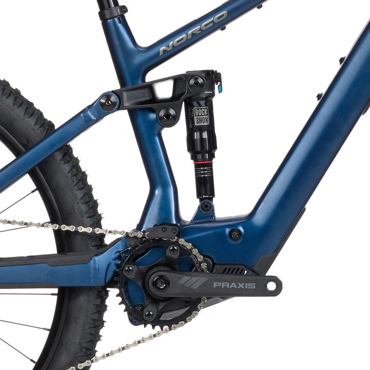 Norco Fluid VLT C3 E-Mountain Bike 2024 Blue